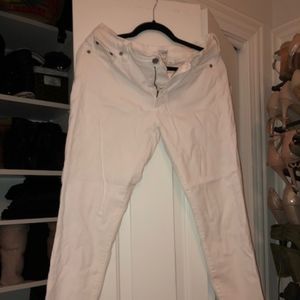 White jeans